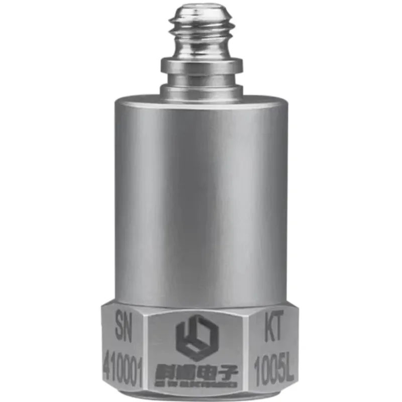 PE Charge Output Type Shock Accelerometer Uniaxial Piezoelectric Acceleration Sensor Vibration Transducer ±2000g 30pC/g 0.5-8kHz