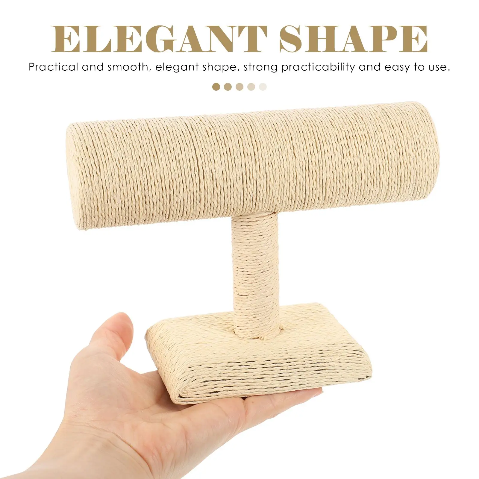 Jewelry Display Rack Plastic Twine Material Bracelet St Bangle Holder Hair Hoop ganizer Watch Box Ring Holder Storage