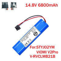 14.8V 4800mAh 100% New Original  Battery Pack for VIOMI V2Pro V-RVCLMB21B STYJ02YM Robot Vacuum Cleaner
