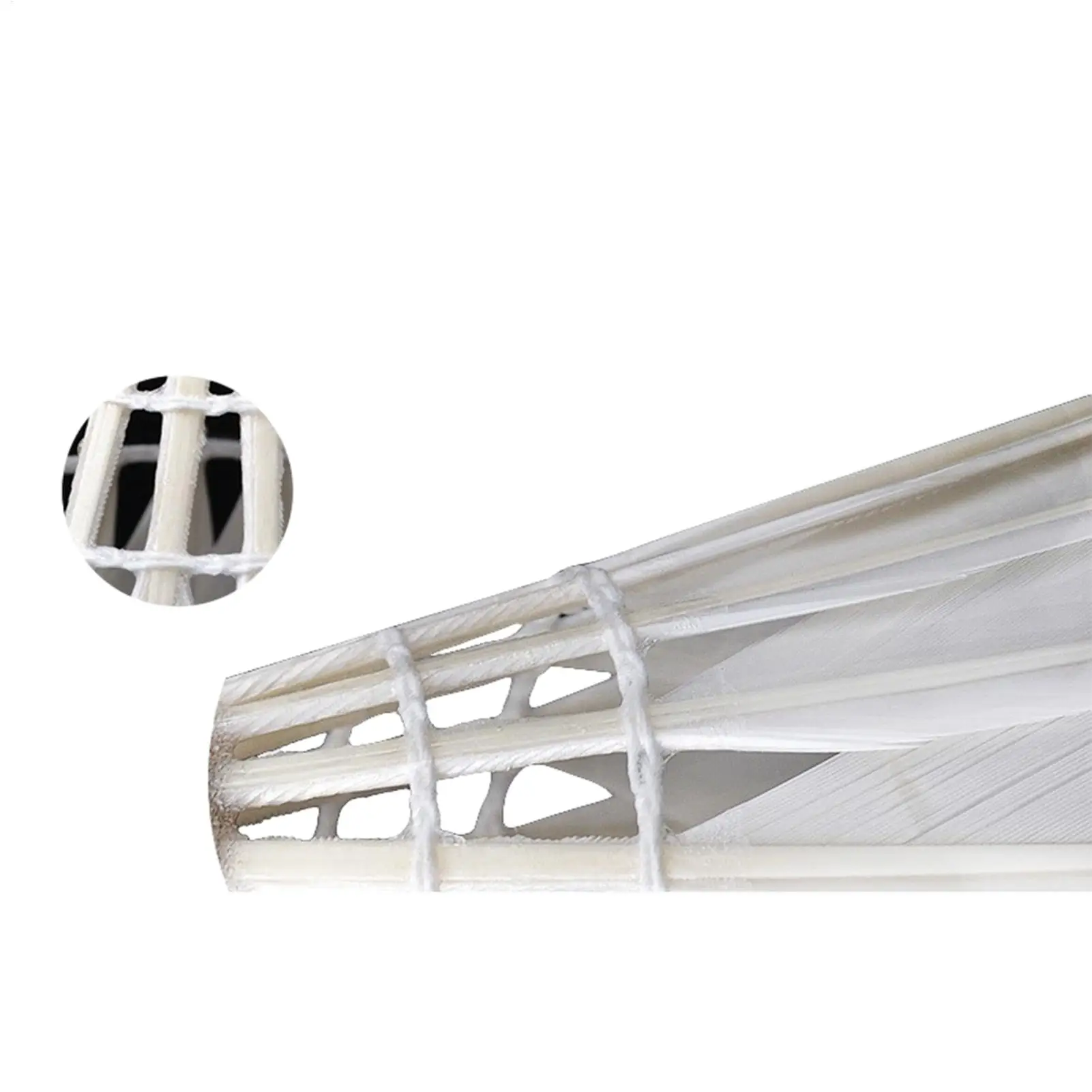 

Профессиональный волан для бадминтона, 3 шт. ​ Белый высокоскоростной волан для бадминтона с утиным пером, тренировочный спортивный тренировочный бадминтон