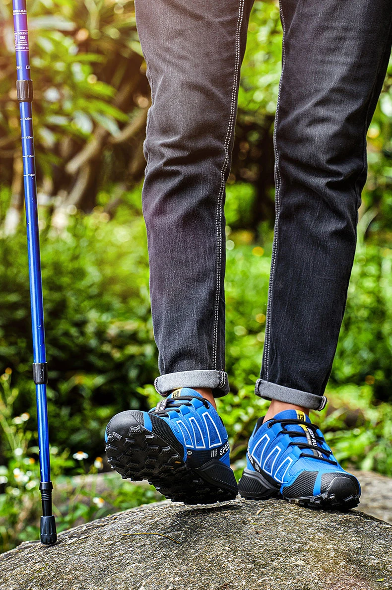 Wasserdichte Wanderschuhe für Herren, Outdoor-Trainer, Schnür-Kletterschuhe, Damen-Trekking-Sneaker, rutschfeste taktische Sneaker für die Jagd – Detail 11