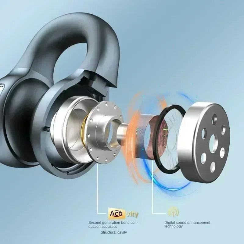 جديد X58 سماعة لاسلكية للحد من الضوضاء بلوتوث LDE عرض الطاقة سماعات أذن داخل الأذن مع ميكروفون للتحكم باللمس للهاتف