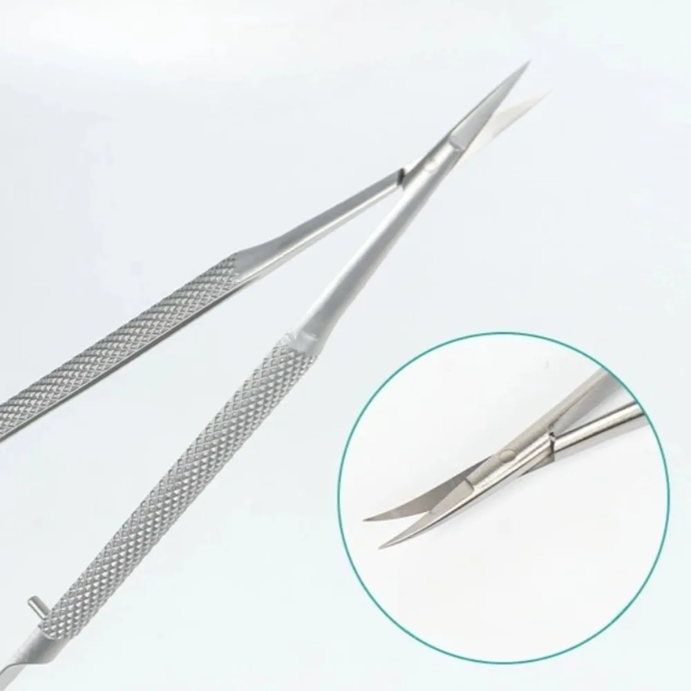 Professional Nail Cuticle Scissors Stainless Steel Manicure Tool Curved Blade Sharp Dead Skin Remover Clipper  Kit Beauty Tools