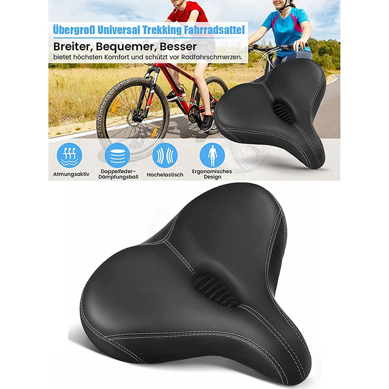 Shock Absorbing Hollow Bike Saddle Bicycle Seat Breathable Rainproof Cycling Road Mountain Cyxling Accessory