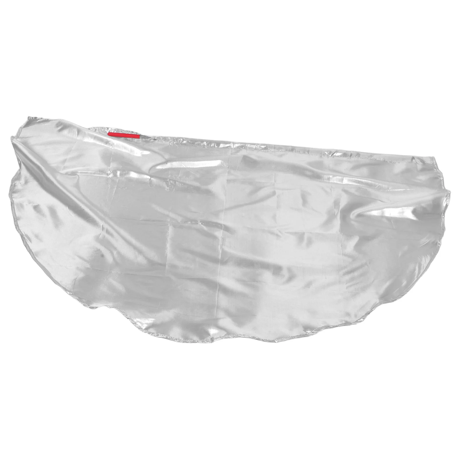 

Semi-Circle Belly Dance Silky Flags Double-Sided Flow Dance Props Pentecostal Worship Ministry Supplies Flag Ministry Supplies