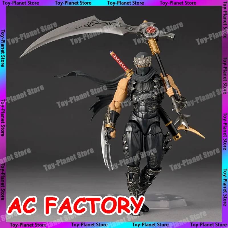 

AC Factory Revoltech 1/12 Amazing Yamaguchi Ryu Hayabusa Ninja Gaiden Action Anime Figures Collection KO Model Custom Toy
