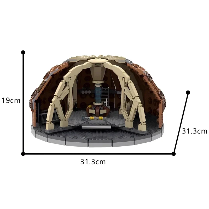 MOC 10th Doctor Tardis Modello Building Blocks Set Sala di controllo del film MOC- 183159    Aldult Assemblare Idea Set Mattoni Giocattolo Regali di Natale