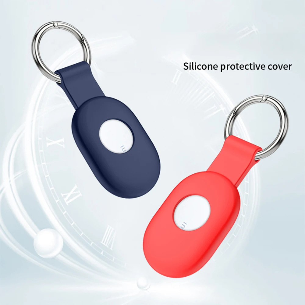 Silicone Holder Case For Xiaomi Tag Positioner Protective Cover Pendant Ideal For Pets, Keys,luggage, And Other Valuables