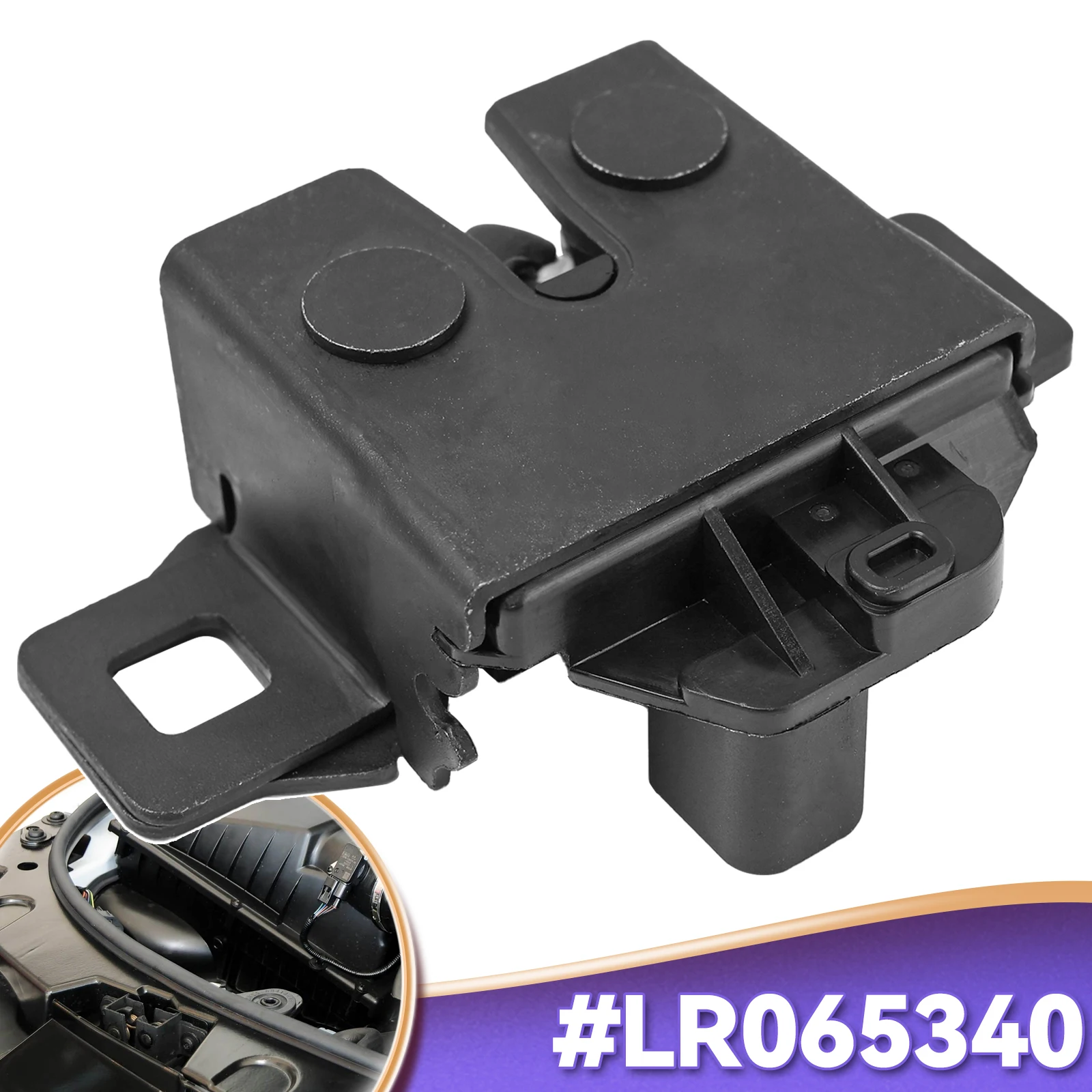 BONNET LOCK CATCH WITH ANTI THEFT SWITCH LR065340 FOR RANGE ROVER SPORT EVOQUE LAND ROVER FREELANDER 2 DISCOVERY 3 & 4 LR041431