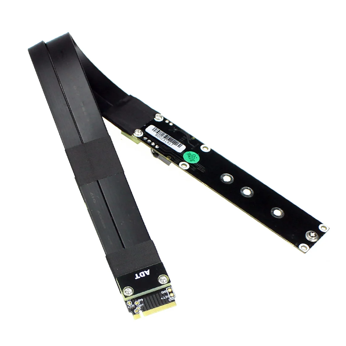 M.2 for NVMe SSD Solid State Drive Extension Cable Riser card support M2 M key PCI-E 3.0 x4 pcie 4x Full Speed ADT 32G/bps R44SF