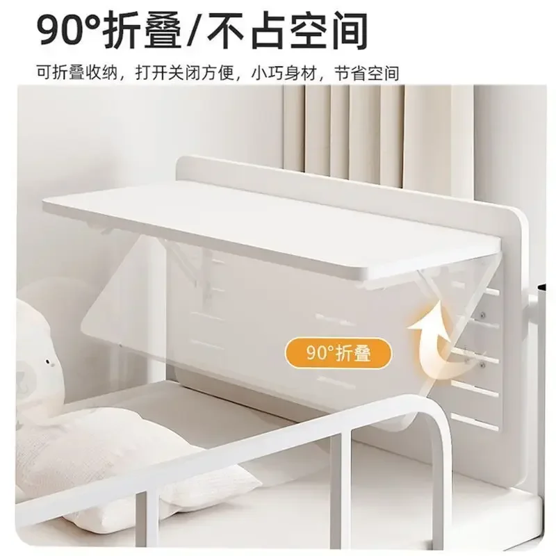 Bed College Student Dormitory Computer Table Upper and Lower Bunk Convenient Simple Learning Simple Suspended Folding Table