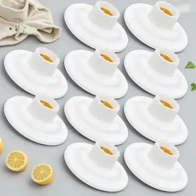 

10Pcs Flame Retardant E27 Lamp Socket Holders Light Bulb Bases Easy Install for Home Office Restaurant Industrial Lighting