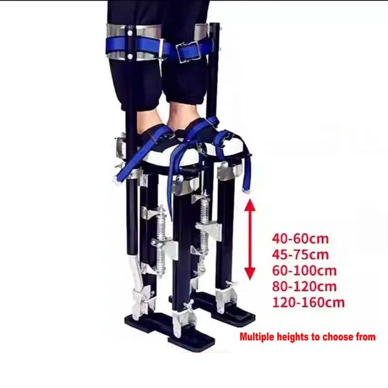 122cm-152cm   Aluminum alloy stilt, telescopic horse stool, walking ladder, climbing and picking multifunctional ladder