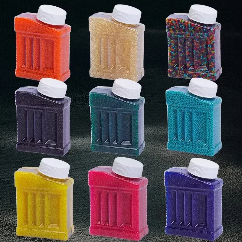 F7-8MM 50000PCS Clear Water Gel Beads Ammo, For Blasters Gel Balls Electric Toy Gun 416 P90