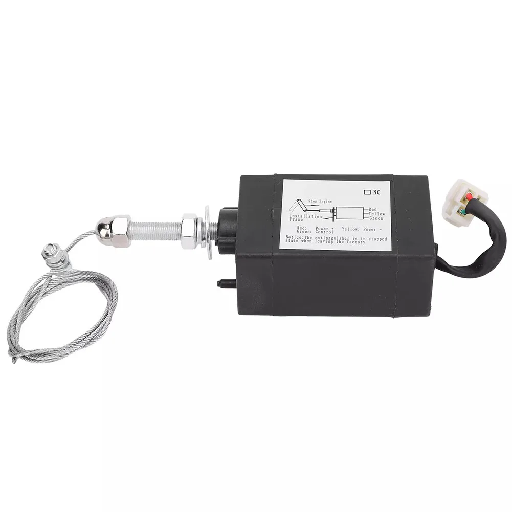 Flameout Device Open Stop Controller Built-in Protection Switch Compact Design High-strength Steel Wire Long Service Life