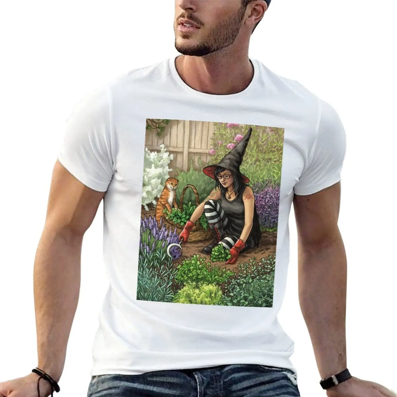 

Everyday Witch Oracle - Seasonal Harvest T-Shirt essential t shirt t shirts for man pack cotton T-Shirt