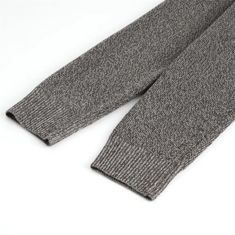 Bild 7: Strickjacke für Damen, neue Herbstkollektion 2026, einreihig, schmal geschnittenes Damen-Oberteil mit langen Ärmeln, 100% Wolle, Damenpullover, Rundhals, dünner Mantel.