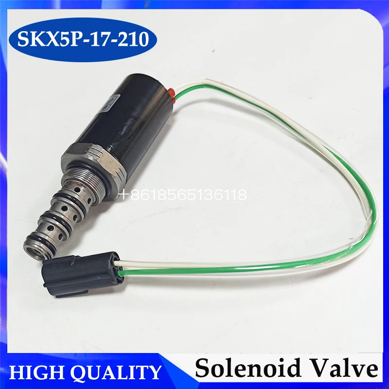 SKX5P-17-210 KDRDE5KR-20 40C13-203A Elettrovalvola per escavatore SH200 SH120 SH280 A1 A2 A3 SH200-1 SH200-2 SH200-3 Solenoide