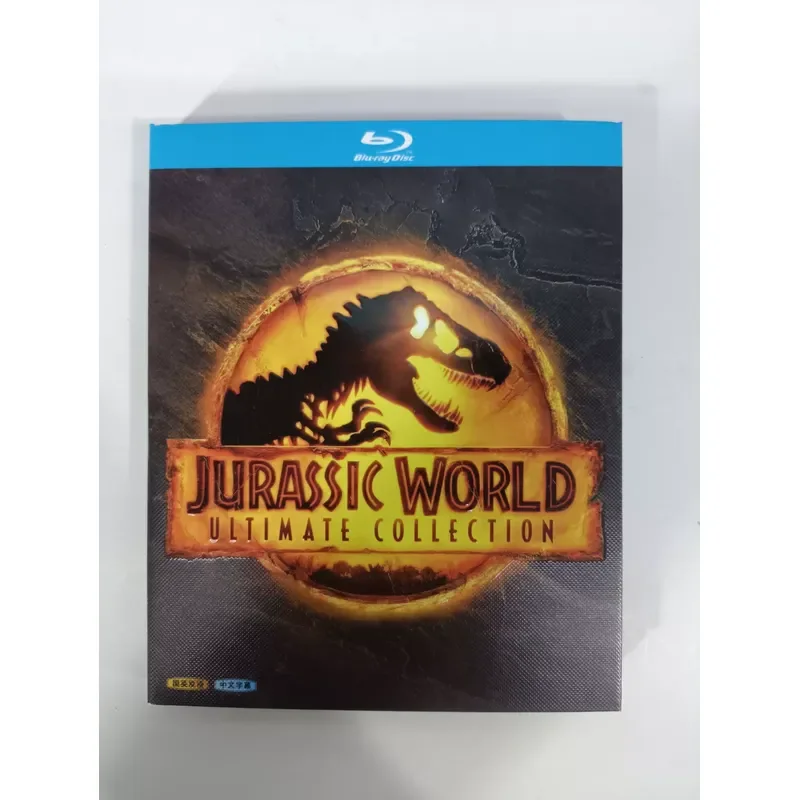 Jurassic World Ultimate Collector's Edition Blu-ray Disc Collection of 7 Films Including Jurassic Park 1