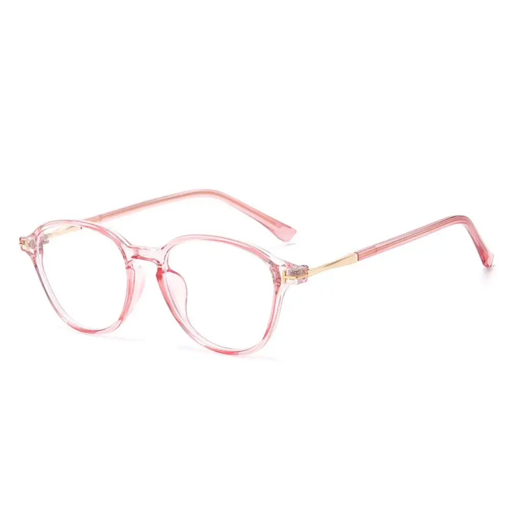 

Retro TR Metal Reading Glasses Black Leopard Round Frame Glasses Anti-blue Glasses Unisex