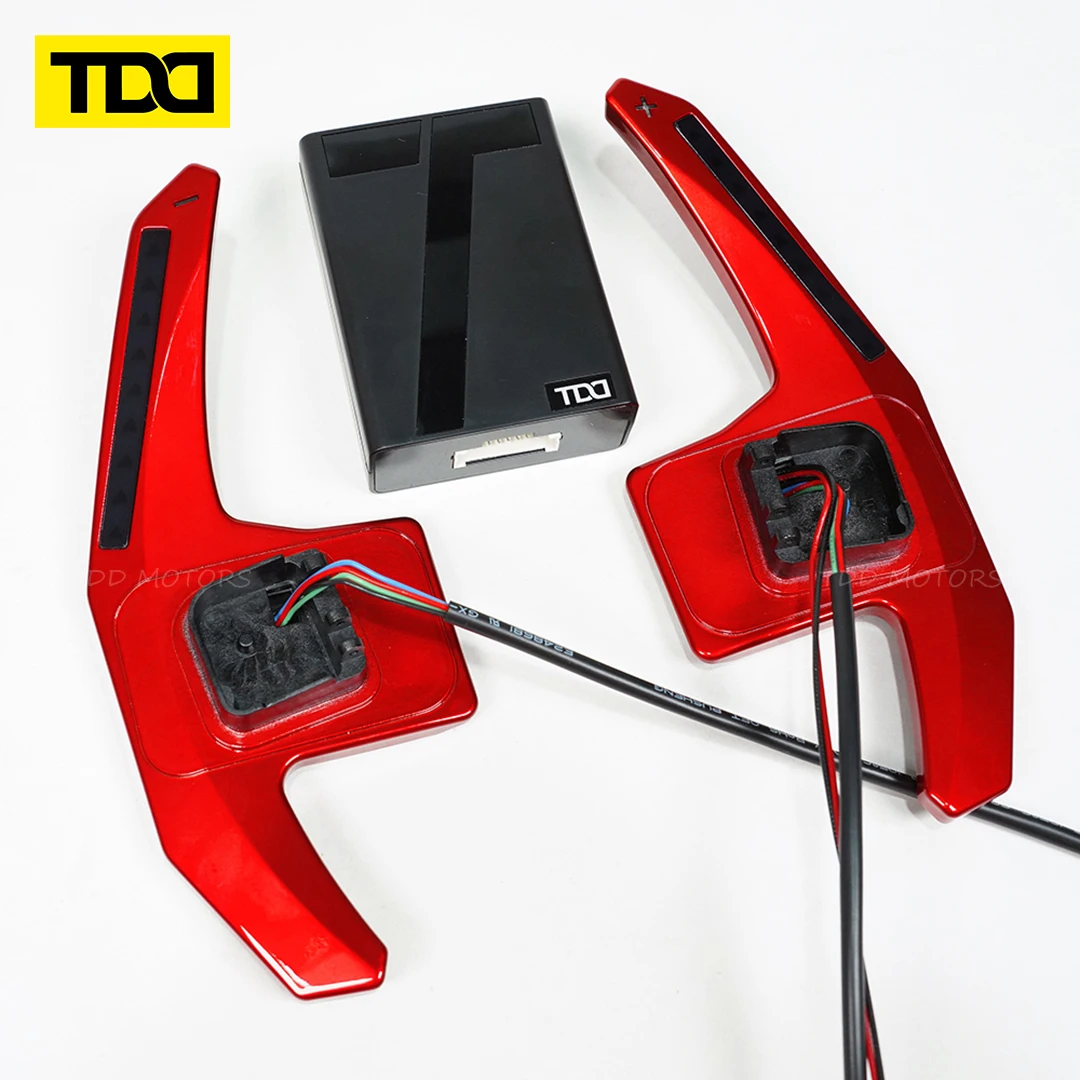 TDD Smart LED Paddle Shifter for Audi A3 S3 A4 S4 B8 A5 S5 A6 S6 C7 A7 S7 A8 S8 Q3 Q5 Q7 RS4 RS6 RS7 Model Smart ONE