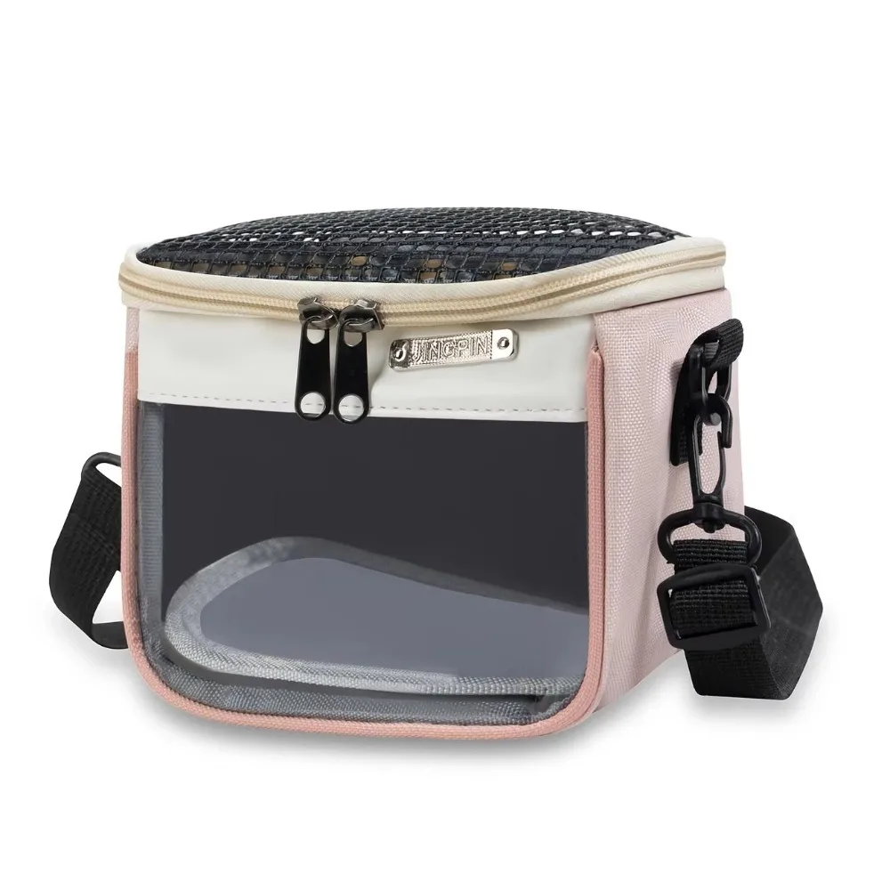 Breathable Small Pet Carrier Bag Ventilated Travel Use Hedgehog Gecko Carry Pouch Lightweight Portable Squirrel Carrier Bag