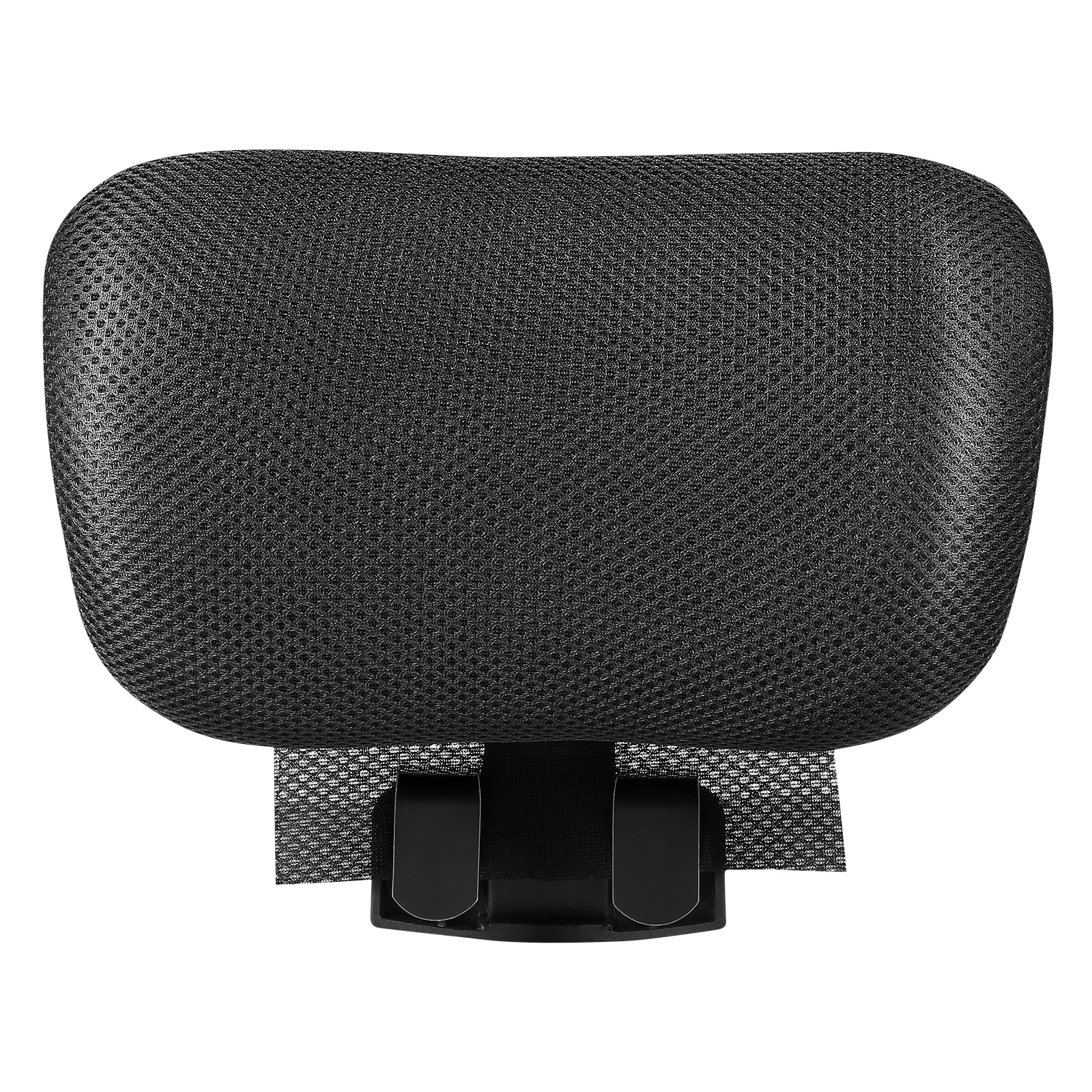 

Headrest Heightener 2 6cm Thick Black Plastic Ergonomic Office Chair Headrest Pillow Adjustable Breathable Compatible Furniture