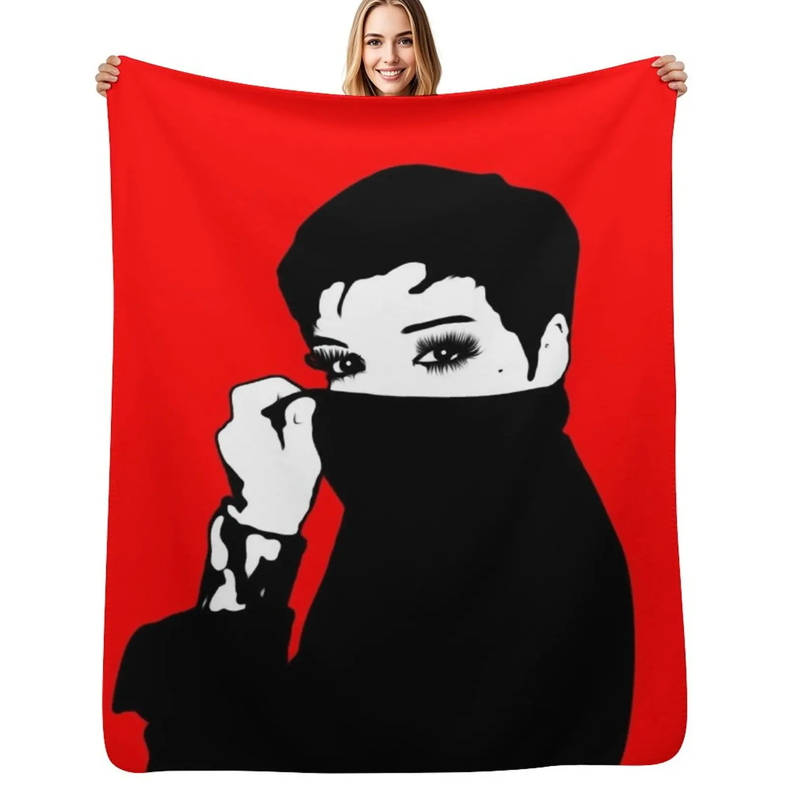 

Liza Minnelli Pop Art Throw Blanket Comforter Decorative Sofa Luxury St Weighted Blankets