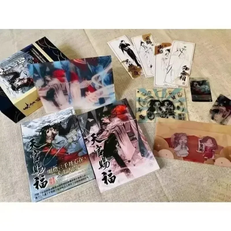 

Книги New Heaven Official's Blessing, оригинальный роман, том 1–6, ограниченная серия, Тянь Гуань Ци Фу, художественная книга Ancient Fantasy BL