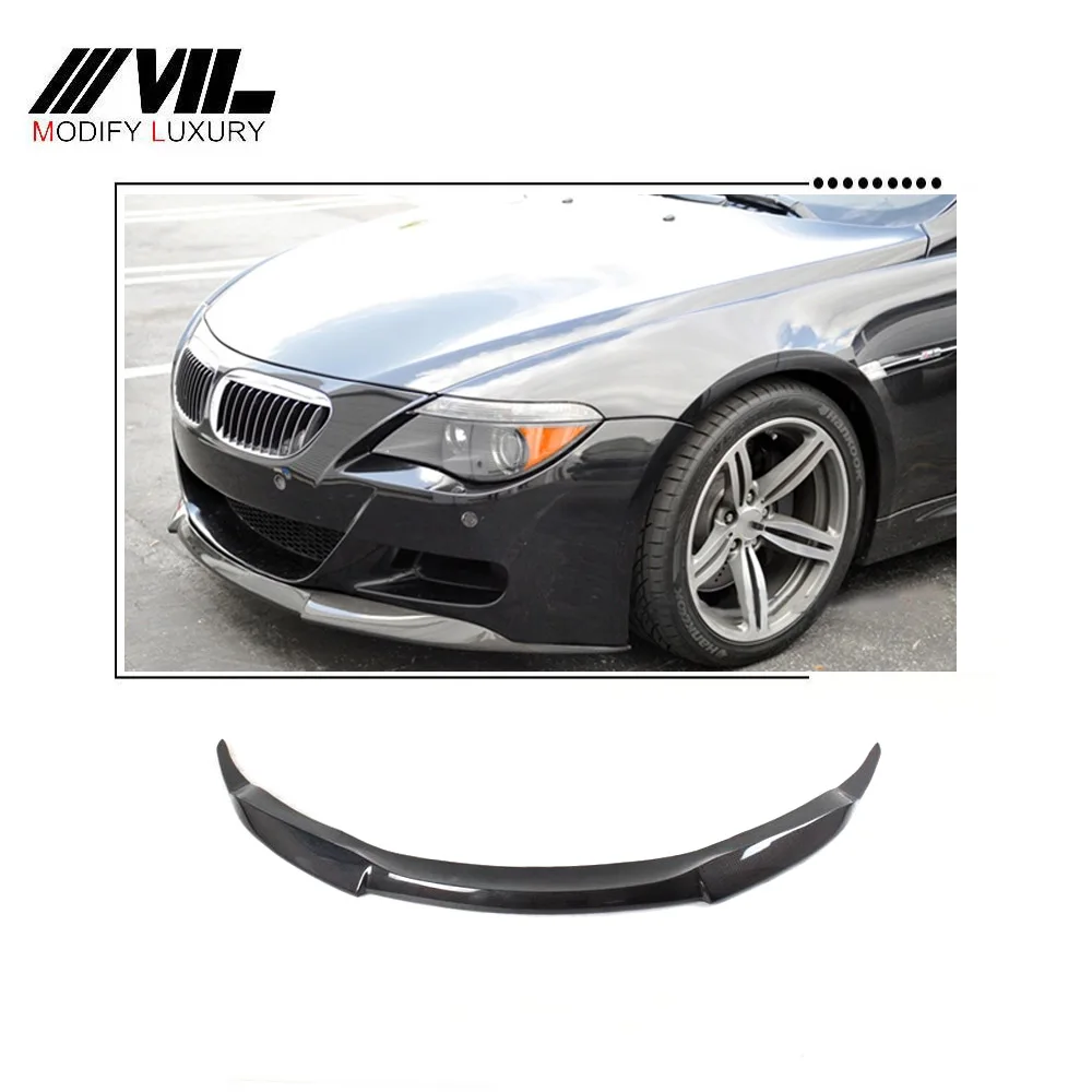 Carbon Fiber Front Bumper Lip Spoiler E64 M6 10-13