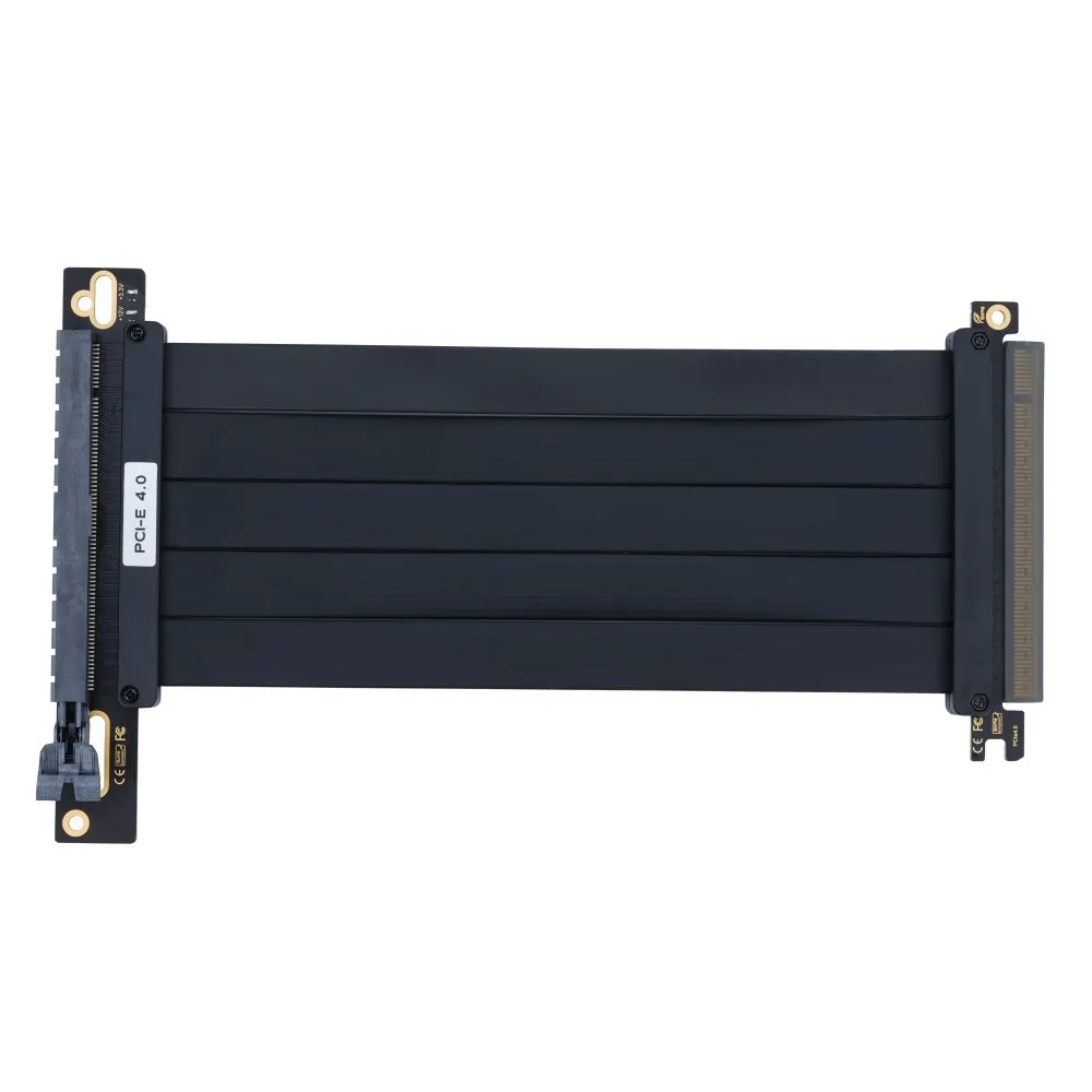 Graphics card vertical steering cable High-speed transmission PCI-E4.0 graphics card extension cable