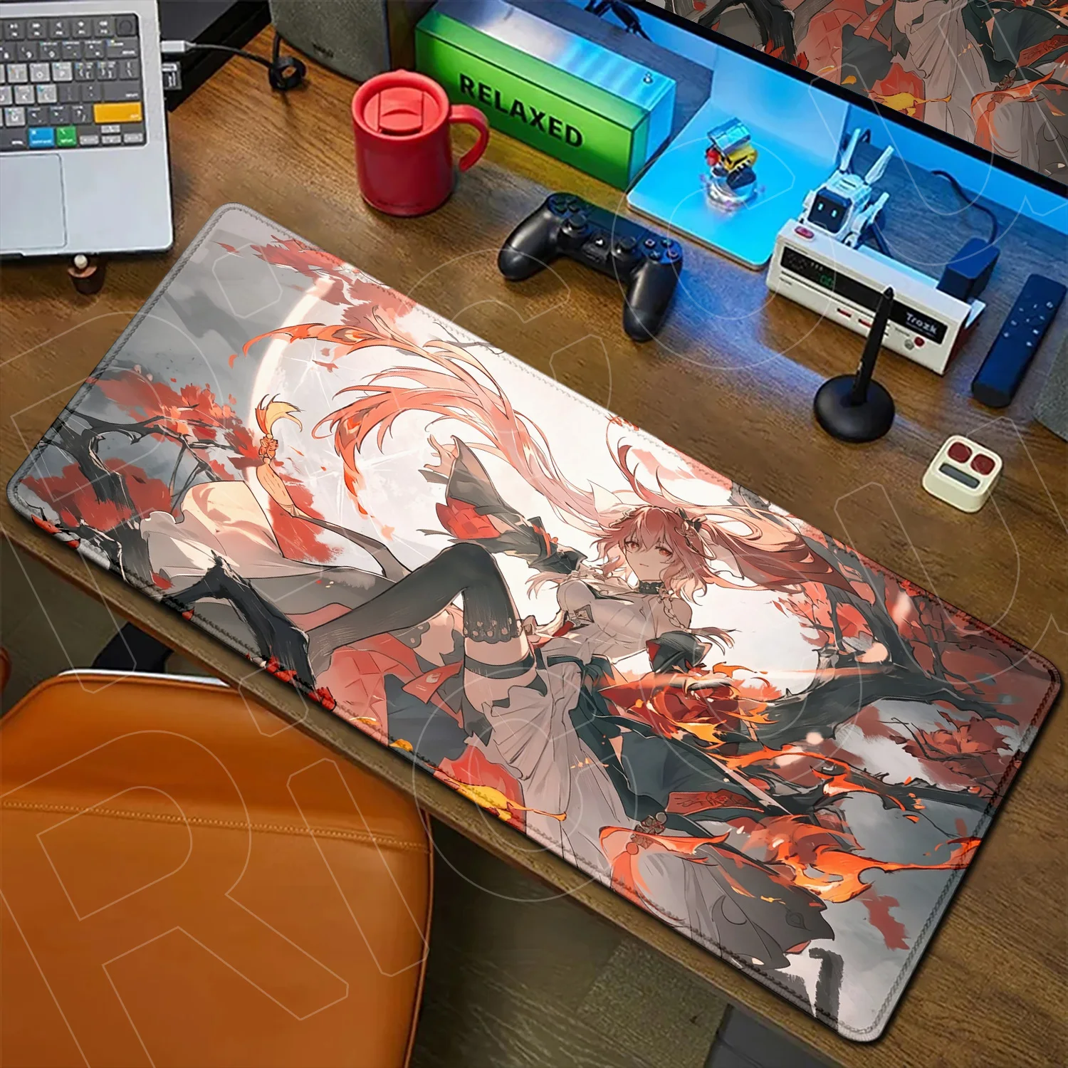 Cute Changli HD Printing Keyboard Mat Gamer Large Wuthering Waves Mouse Pad PC Compute Accessories Aesthetic Decoration Desk Rug