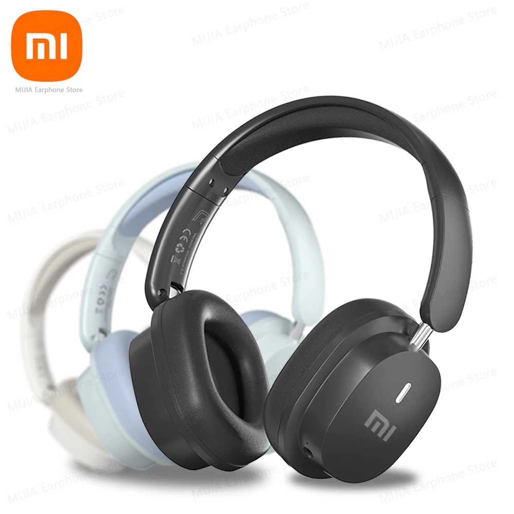 

XIAOMI Wireless Headset OverEar Bluetooth Headphone Foldable Portable HiFi Trendy Wired Earphone Support TF Card For Android iOS