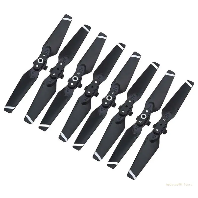 Y4UD 4 Pairs 4730F Quick Release Folding Propeller Prop for Spark FPV