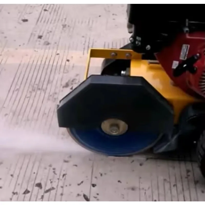 road repair machinery Asphalt filling device Seam cleaning machinery before crack removal