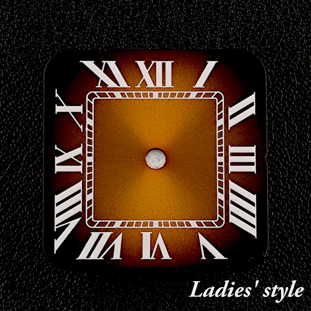 New NH05 dial ladies' watch 22.5mm custom logo dial without illuminated dial suitable for NH05 movement watch accessories