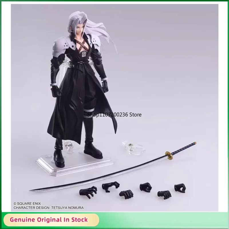 

Original SQUARE ENIX PLAY ARTS Action Figure Sephiroth Final Fantasy VII Active Joints Model Collectibles Gift