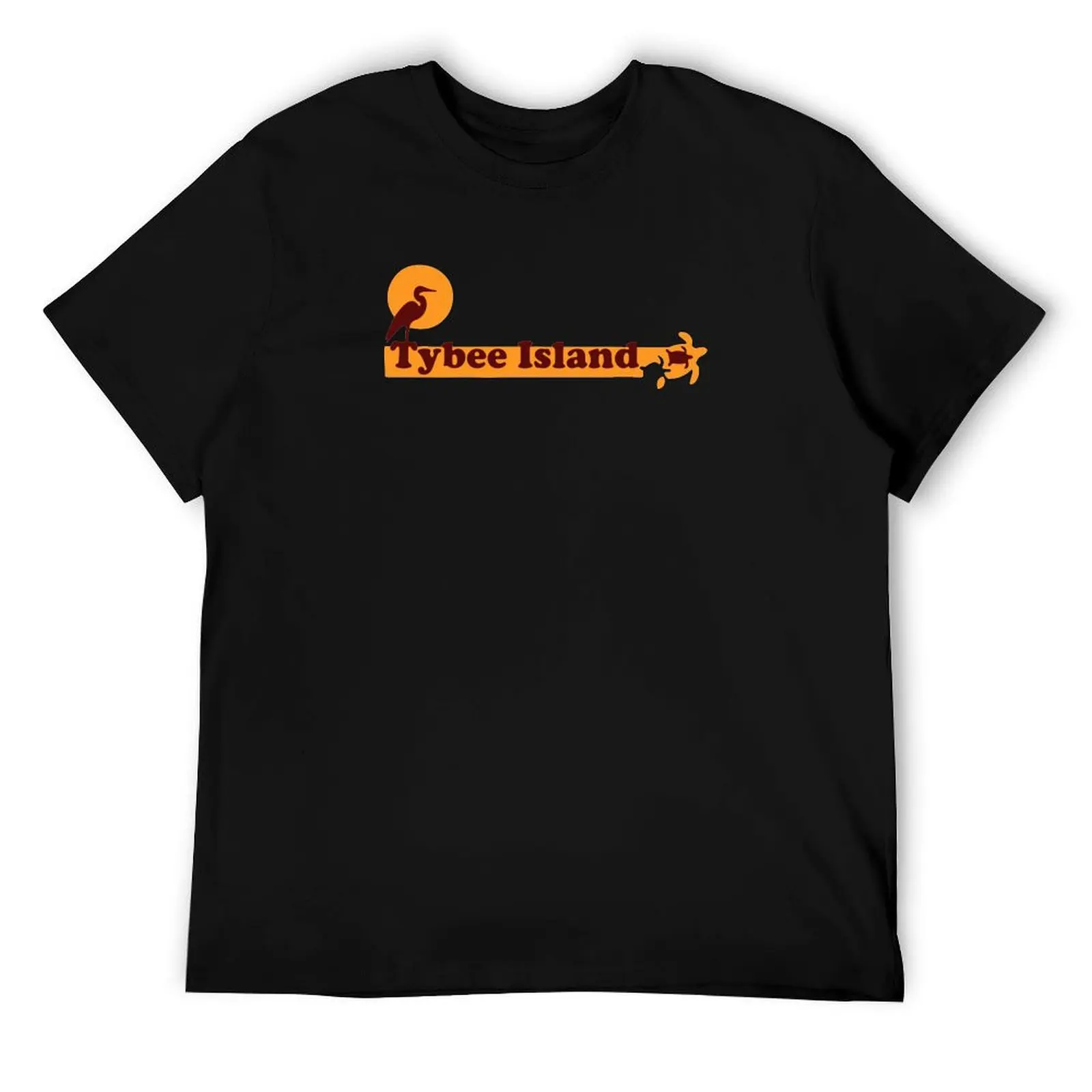 جزيرة تيبي - جورجيا. تي شيرت أنيمي تي شيرت للرجال تي شيرت قطن 100% تي شيرت #1