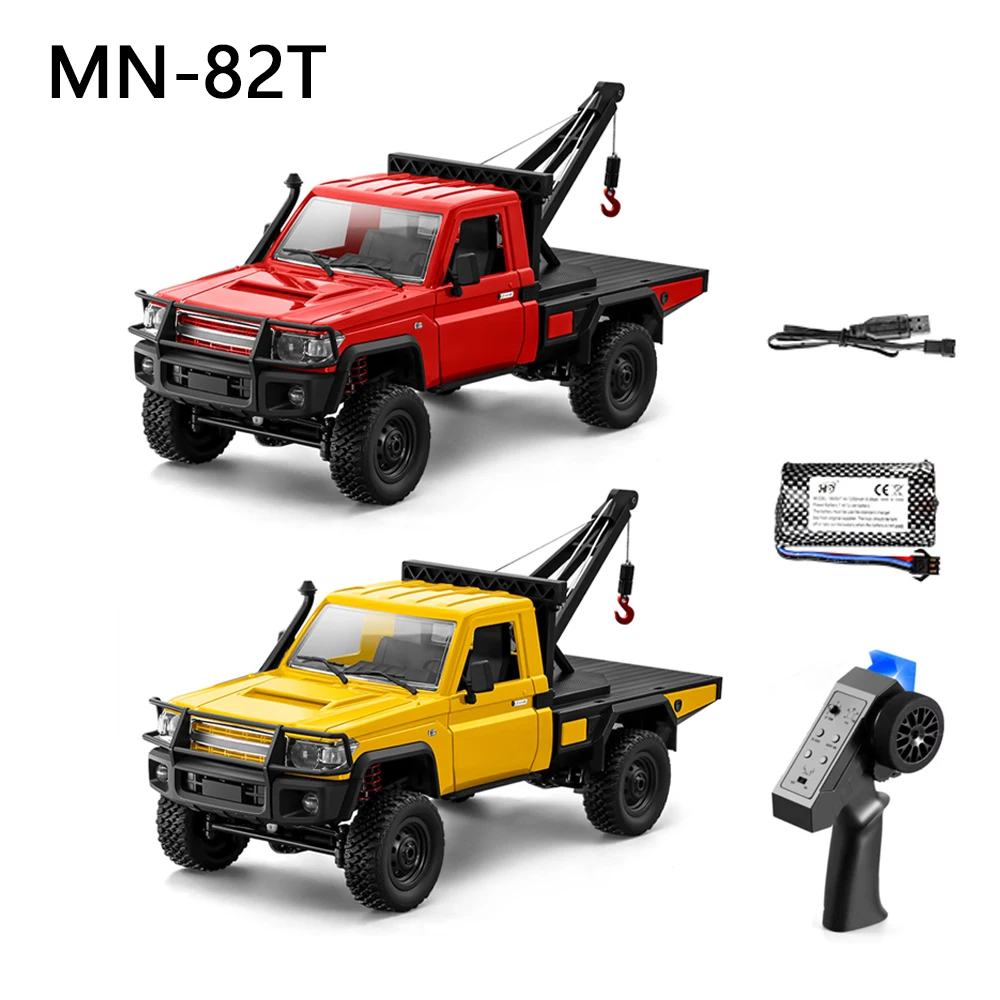 

MN82T RC Гусеничный 1/12 2,4G 4WD Пульт дистанционного управления Внедорожный пикап Моделирование крана Автомобиль Электрический альпинистский автомобиль Модель игрушки для детей