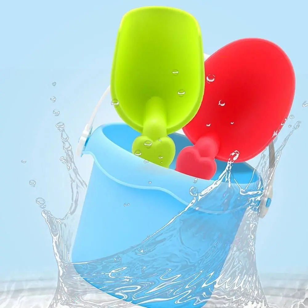

Summer Sand Shovel Beach Sand Set Bright Colorful Beach Bucket Sand Water Play Kit Plastic Outdoor Sandbox Play Kit Toddlers