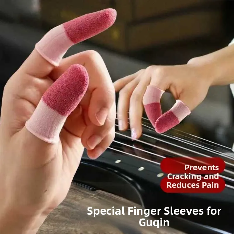 Durable Finger Pads for Guzheng Practice Protective Handwear for Ukulele And Pipa Playing Prevents Cracking And Pain