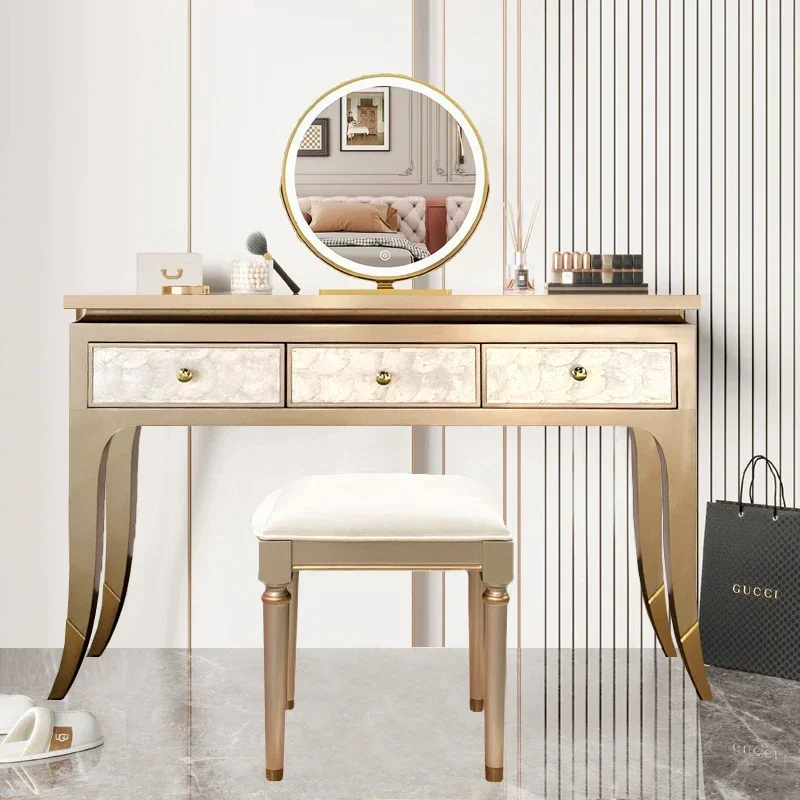 Dresser Modern Simple Makeup Table American Solid Wood Porch Table Computer Desk Desk