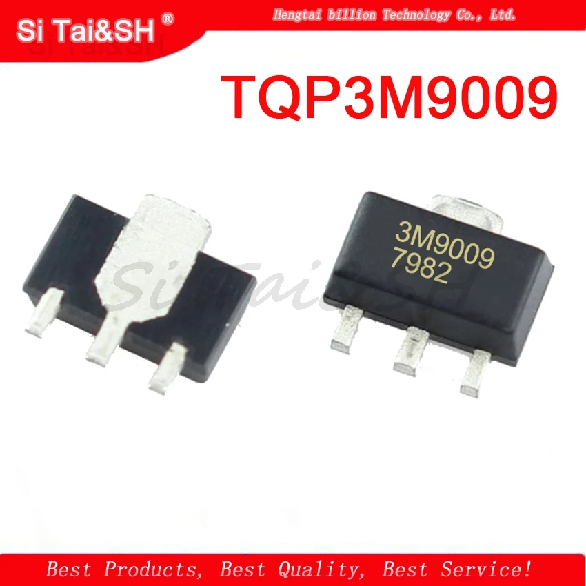 Si Tai & SH 1PCS TQP3M9009 ผ้าไหมหน้าจอ 3M9009 SOT89 ข้อมูลระบบ