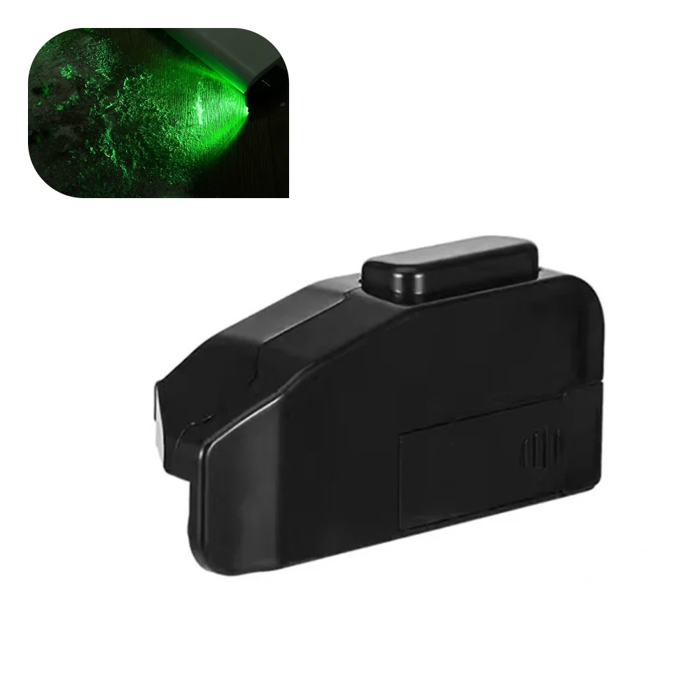 Universele laserachtergrondverlichting voor stofzuiger Stofweergave LED-lamp Groen licht, stofzuigeraccessoires