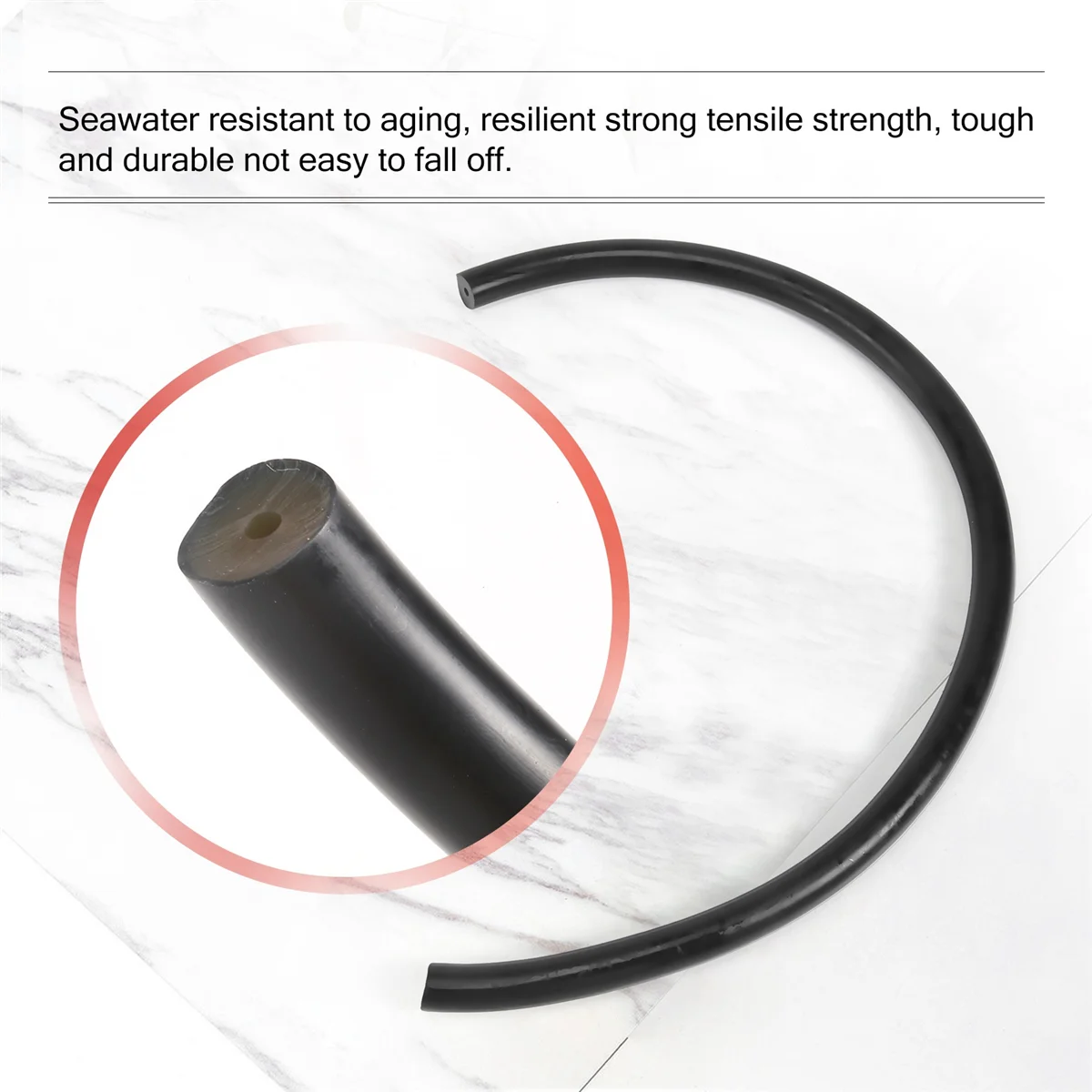 14X3MM Onderwatervissers Rubber Sling Speargun Bands Emulsie Buis Latex Duiken Onderwatervissers Accessoire Apparatuur, 50cm