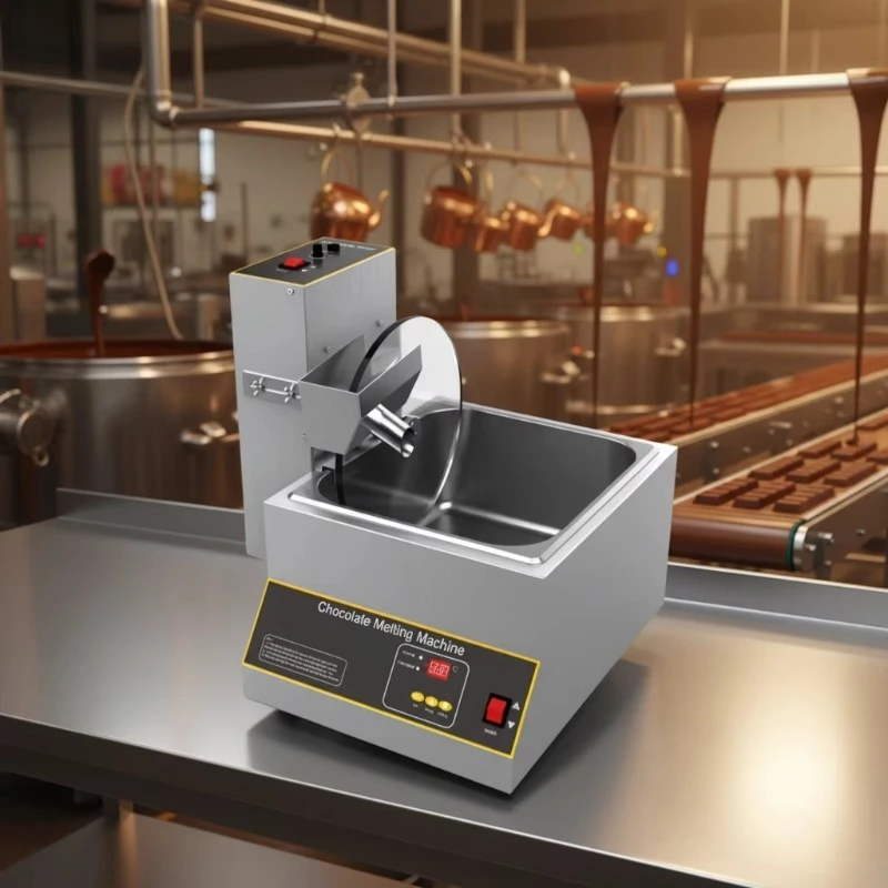 Continuous Small Chocolate Mixing Commercial Tempering Machine Chocolate Making Machine