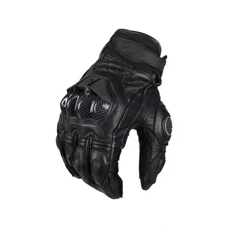

Winter Cycling Gloves Full Fingers Thermal Sports Waterproof Racing Gloves for Motorbike Bicycle Riding Made Leather