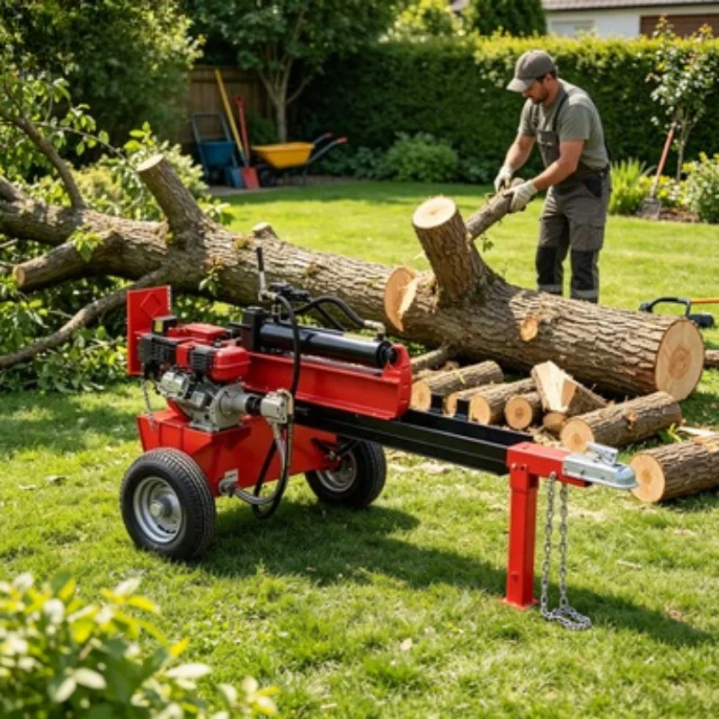 Wedge Splitter Cost-Effective & Versatile Wood Log Cutter and Firewood Processor Splitter Wood Splitter Machine