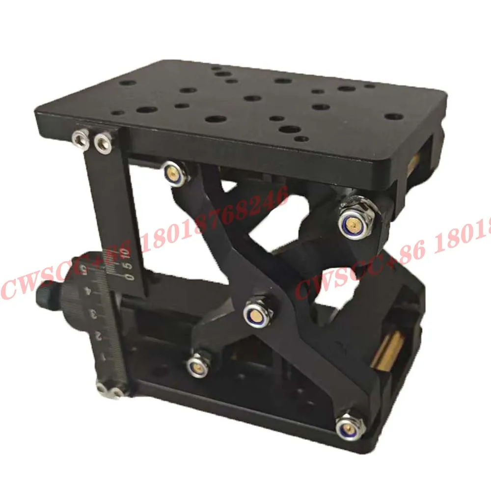 High-precision lifting platform, precision displacement, manual Z-axis, suitable for optical experiments Aluminum alloy material