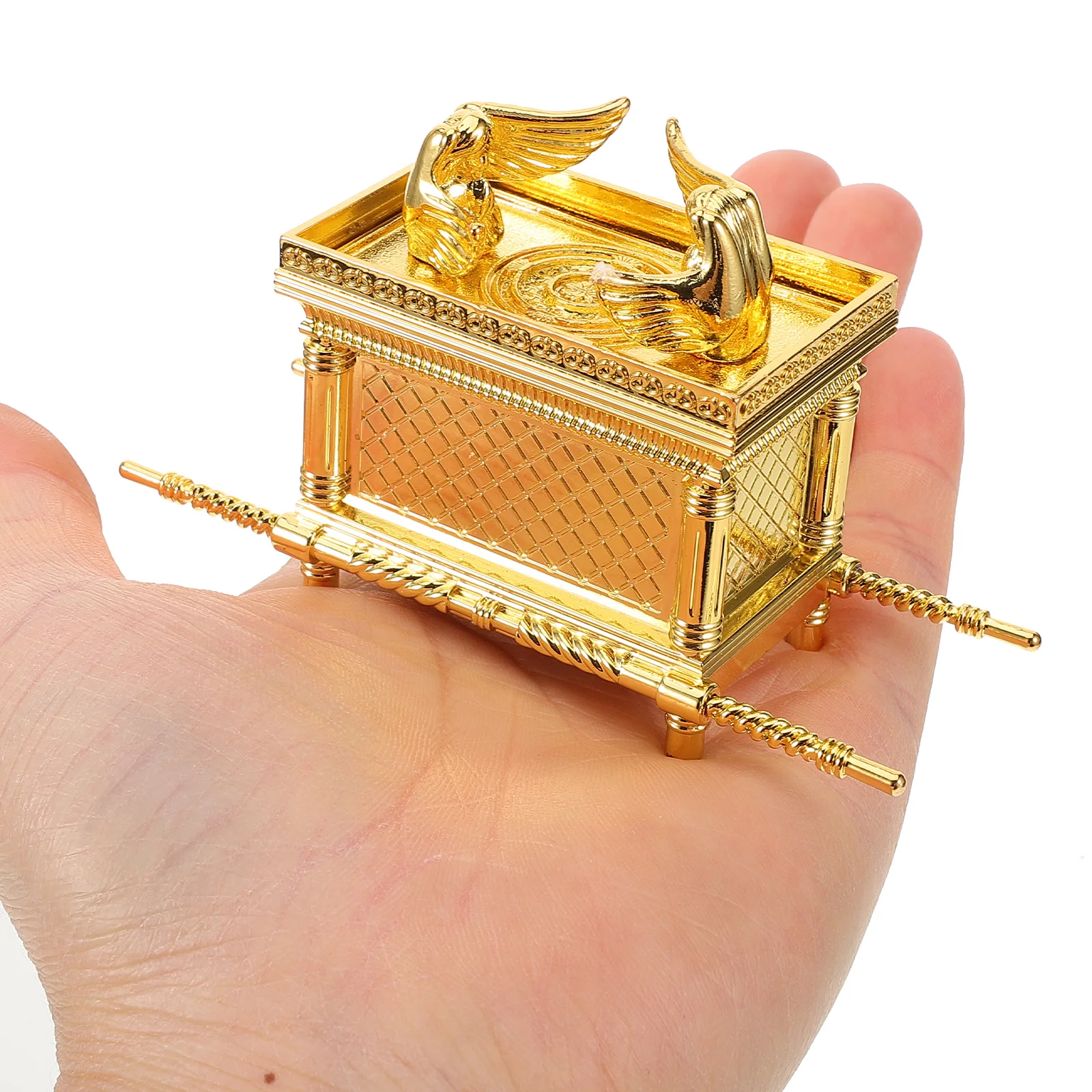 Ark Of Ornaments Ancient Church Religious Decorations For Party Christian Statue Gift Crafts Festival Metal Craft Decorations